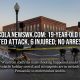 Police tape at downtown Pensacola shooting scene