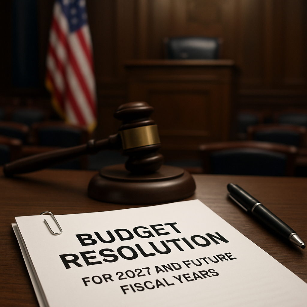 Congressional Budget Resolution for 2027 and Future Fiscal Years Announced