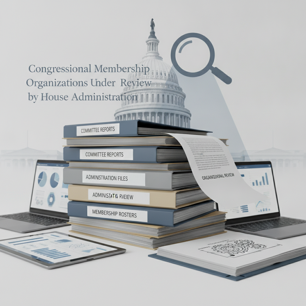 Congressional Membership Organizations Under Review by House Administration