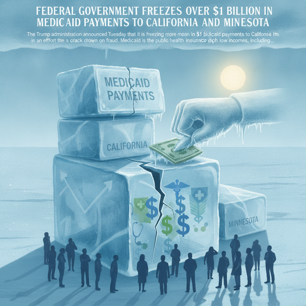 Federal Government Freezes Over $1 Billion in Medicaid Payments to California and Minnesota