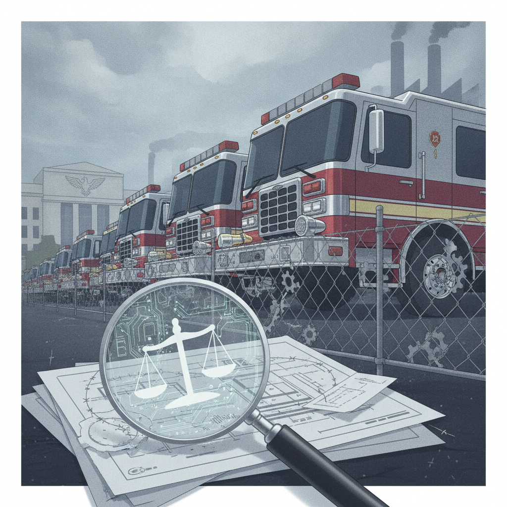 Federal Investigation into Antitrust Violations in Fire Truck Manufacturing
