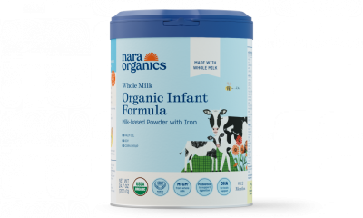 Nara Organics Whole Milk Organic Infant Formula container