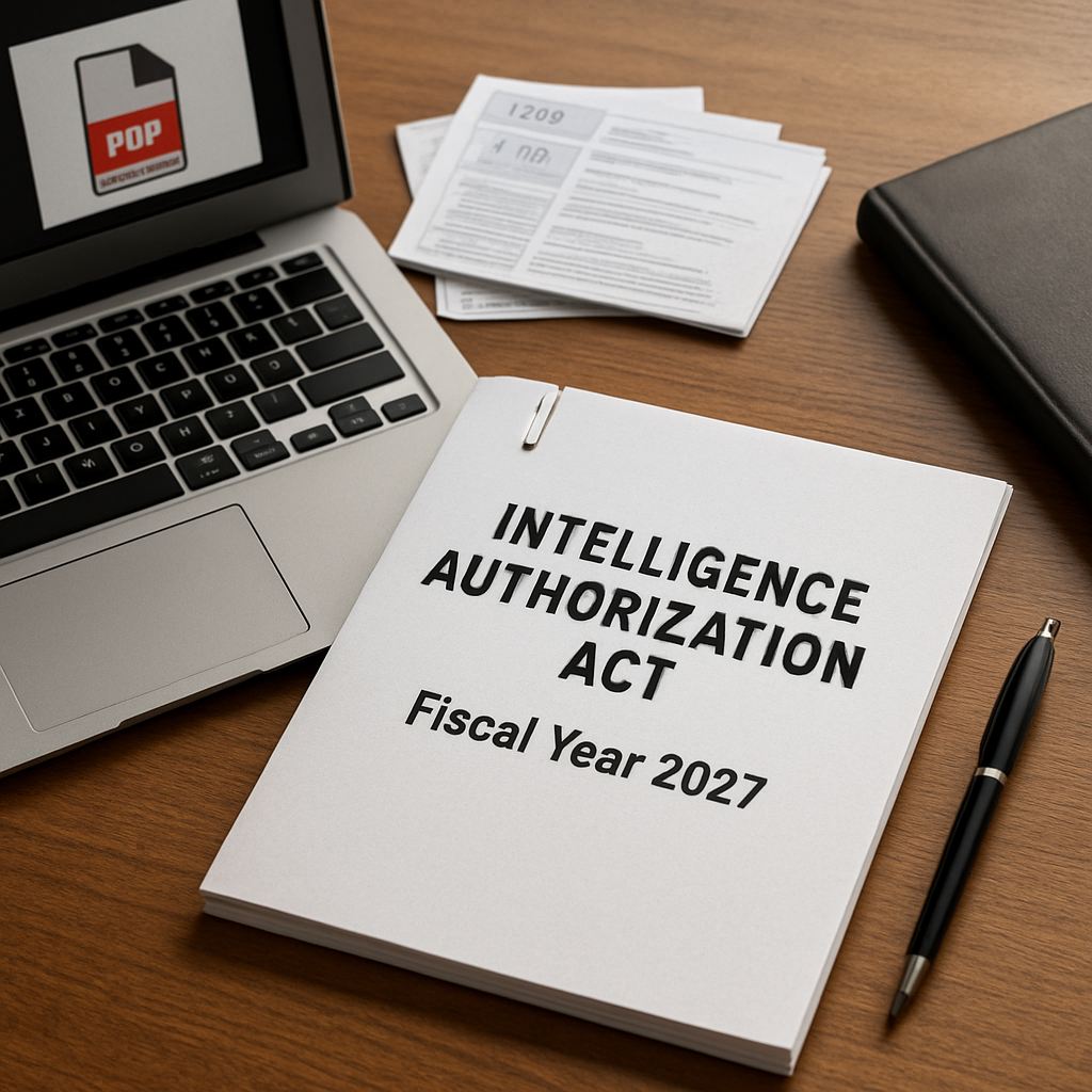 Intelligence Authorization Act for Fiscal Year 2027 Introduced