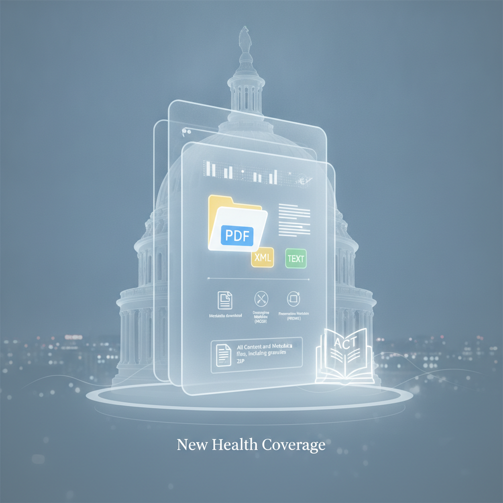New Health Coverage Transparency Act Introduced in Congress