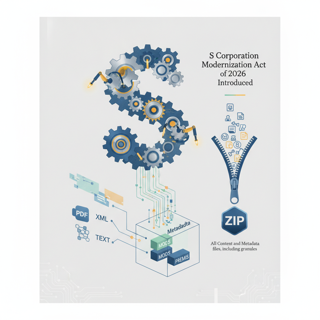 S Corporation Modernization Act of 2026 Introduced