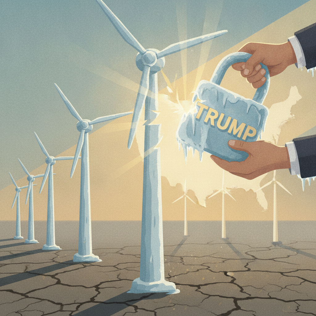 State Attorneys General Challenge Trump's Wind Farm Project Freeze