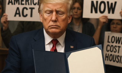 Trump Declines to Sign Housing Bill Amid Protest Over SAVE America Act
