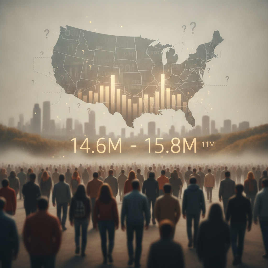 Undocumented Immigration Population in the U.S. Estimated at Up to 15.8 Million