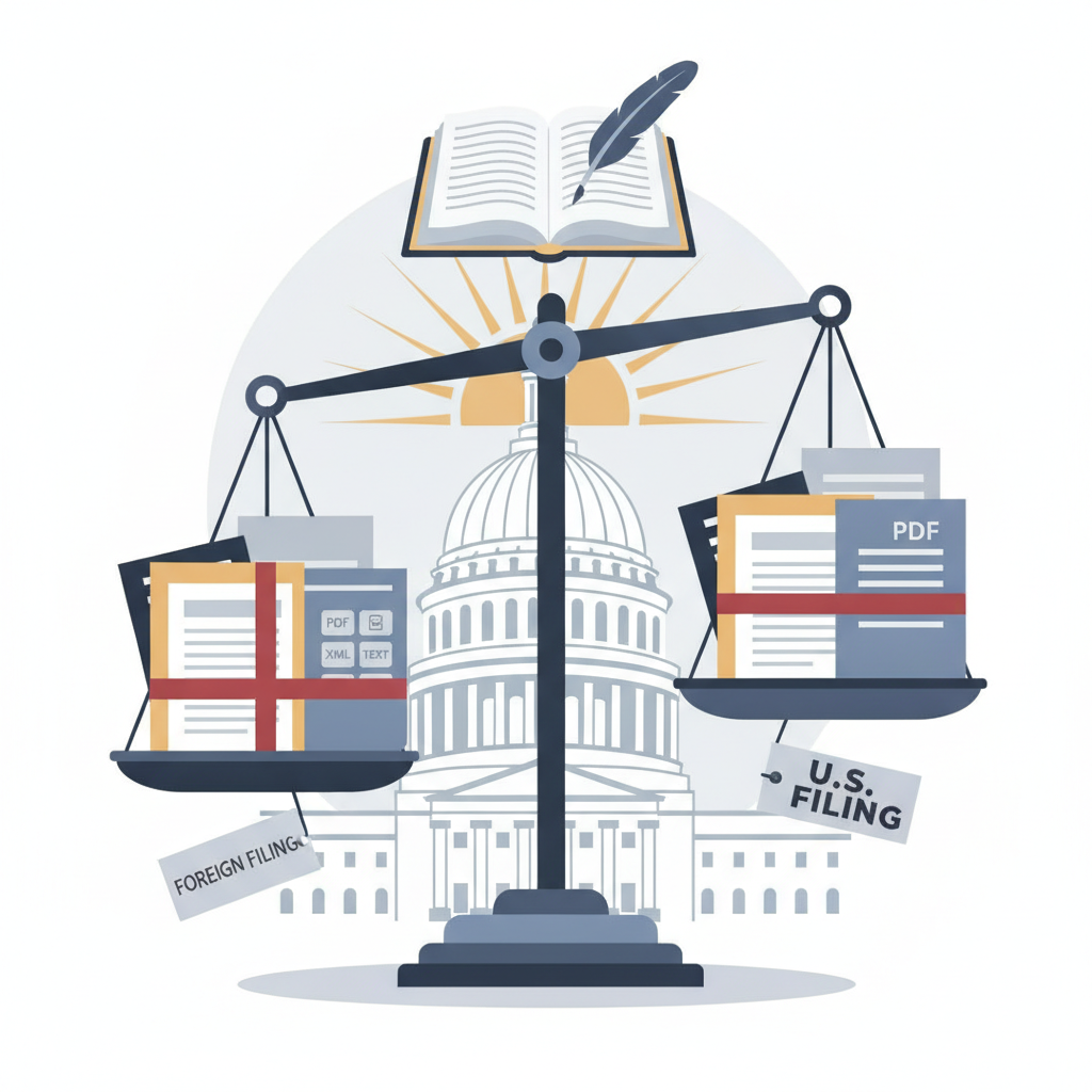 Fairness in Foreign Filing Act Introduced in U.S. Senate