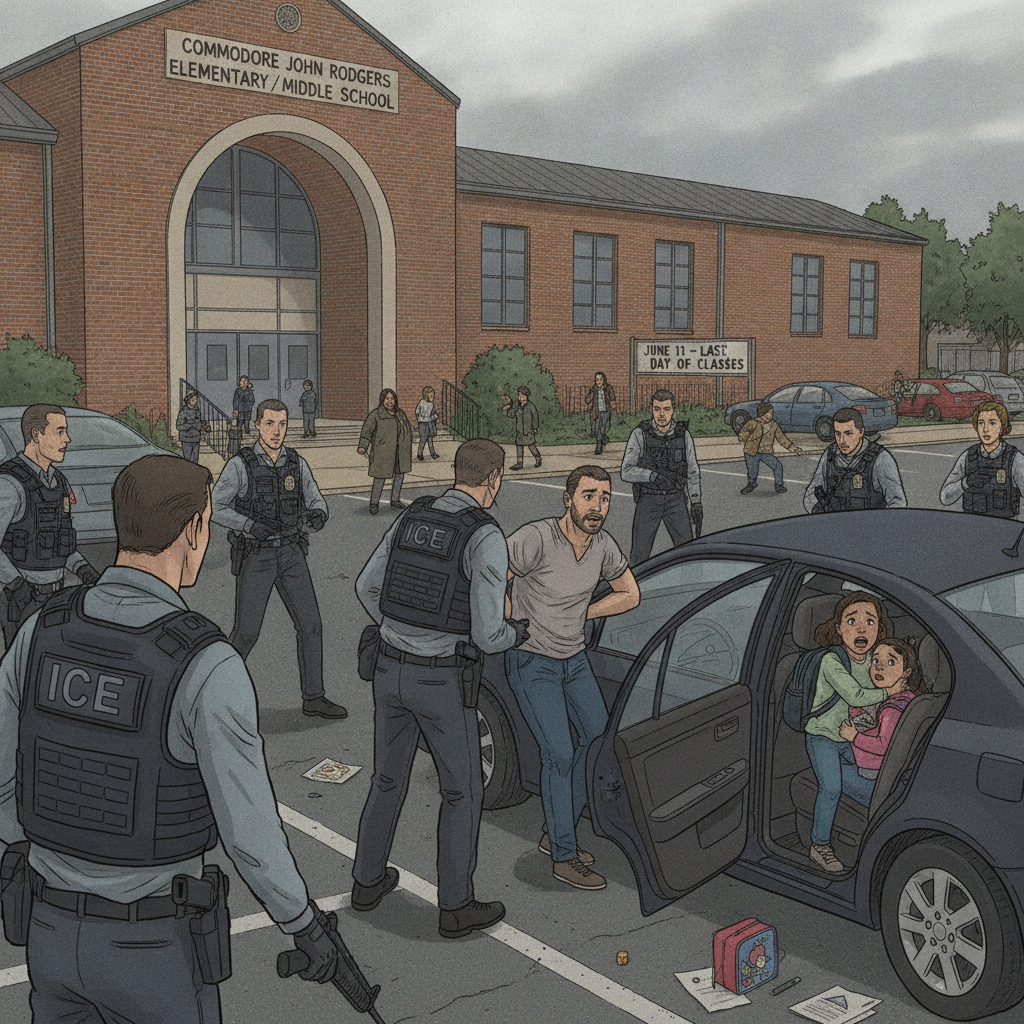 Federal Enforcement at Schools Sparks Debate Over Jurisdiction, Safety, and Judicial Warrants