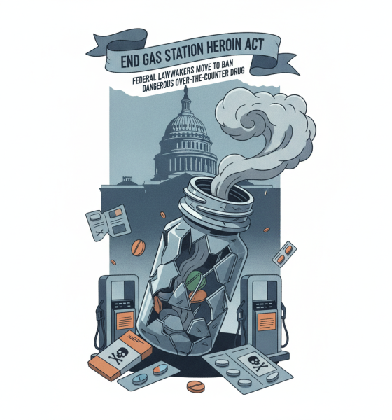 Federal Lawmakers Move to Ban Dangerous Over-the-Counter Drug with 'End Gas Station Heroin Act'