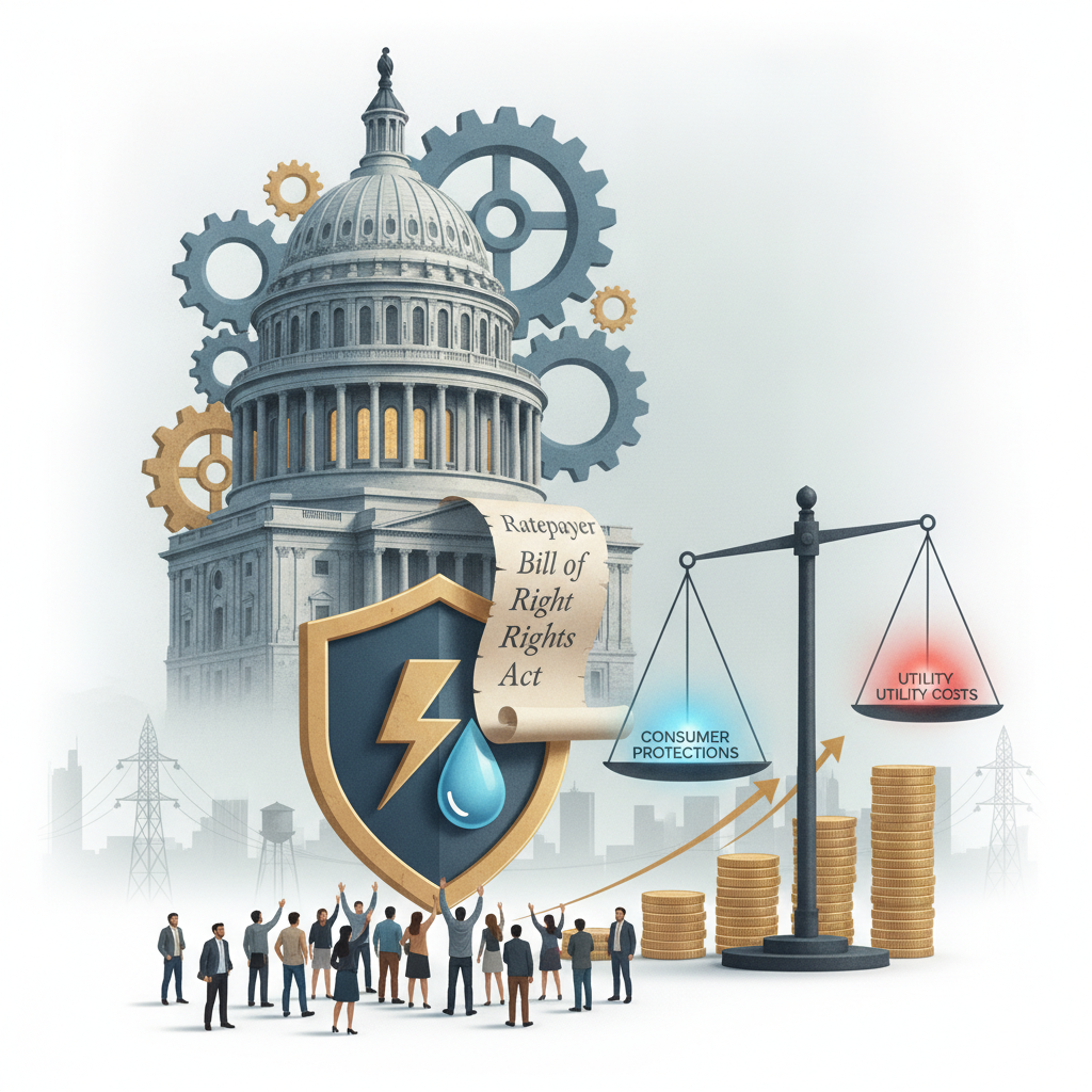 House Lawmakers Introduce 'Ratepayer Bill of Rights Act' to Address Rising Utility Costs and Consumer Protections