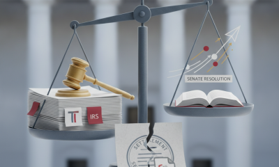 Senate Resolution Challenges Proposed Settlement in Trump Lawsuit Against IRS