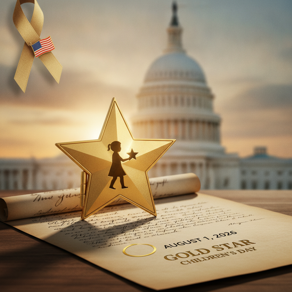 U.S. Senate Resolution Designates August 1, 2026, as Gold Star Children’s Day
