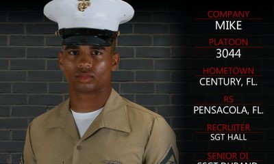 Marine Corps honor graduate portrait with details Maliki M. Haynes — Maliki Haynes Marine Corps honor graduate