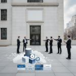 Group of people in business attire discussing outside a government building, s — Sheriff Adrian Butch Anderson Post Office