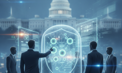 Group of professionals discussing biotechno — Protecting Biotechnology and Biomanufacturing as Critical Infrastructure Act