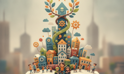 A colorful illustration of a large open book with a cityscape and child — Head Start Expansion and Improvement Act of 2026