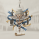 Symbolic illustration representing National Clinical Nurse Specialist Week with a caduceus, Capitol building, and diverse…