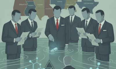Group of suited individuals discussing EPA regulations related to mifepristone, with — epa mifepristone water contaminant