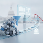 Illustration depicting a streamlined reporting process for U.S. small businesse — SBIC Reporting Modernization Act of 2026