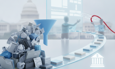 Illustration depicting a streamlined reporting process for U.S. small businesse — SBIC Reporting Modernization Act of 2026