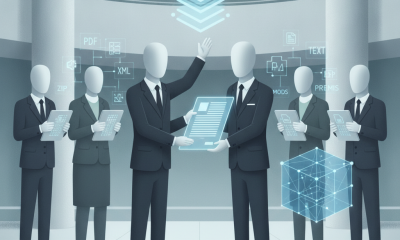 Business professionals discussing a document in a modern of — Terrorism Risk Insurance Program Reauthorization Act of 2026