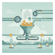 Illustration depicting a funnel processing inc — Streamlining Income-driven Manageable Payments on Loans for Education Act