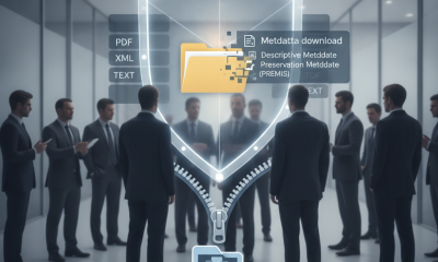 A group of business professionals standing in a modern office setting, discussing d — Inspectors General Modernization Act