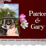SSI Marriage Penalty Disability Benefits story graphic with a couple at a gazebo wedding, including a wheelchair user.