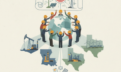 Energy sector workers and infrastructure symbolizing the push for Careers in Energy Week to strengthen the U.S. workforce.