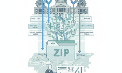 Illustration of the U.S. Capitol, budget documents, a ZIP file, and a rising spending ch — Congressional Budget Reform Act