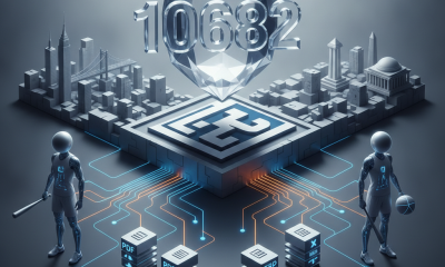 A digital illustration depicting the number 10682 as a diamond above a cityscape, with two — HR 10682 sports franchise tax