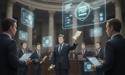 Illustrated lawmakers review documents beneath glowing digital displays in a domed chamber — H Res 1645 Oxi Day resolution