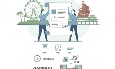Illustration of two people reviewing a document beside a Ferris wheel and Tampa waterfront, — Locality Pay Adjustment Act