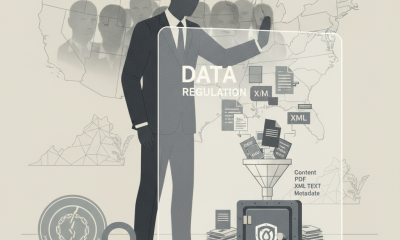 No Corrupt Lobbyists in Government Act graphic with a suited figure, U.S. map, data files, and a locked safe.