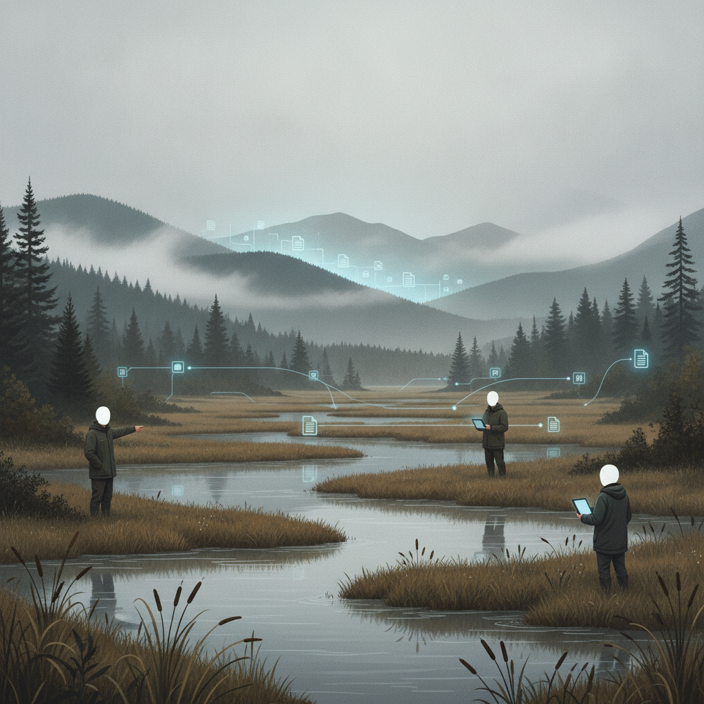 Lush Pacific Northwest marshland habitat featured in the Northwest Wetlands Voluntary Incentives Program Act