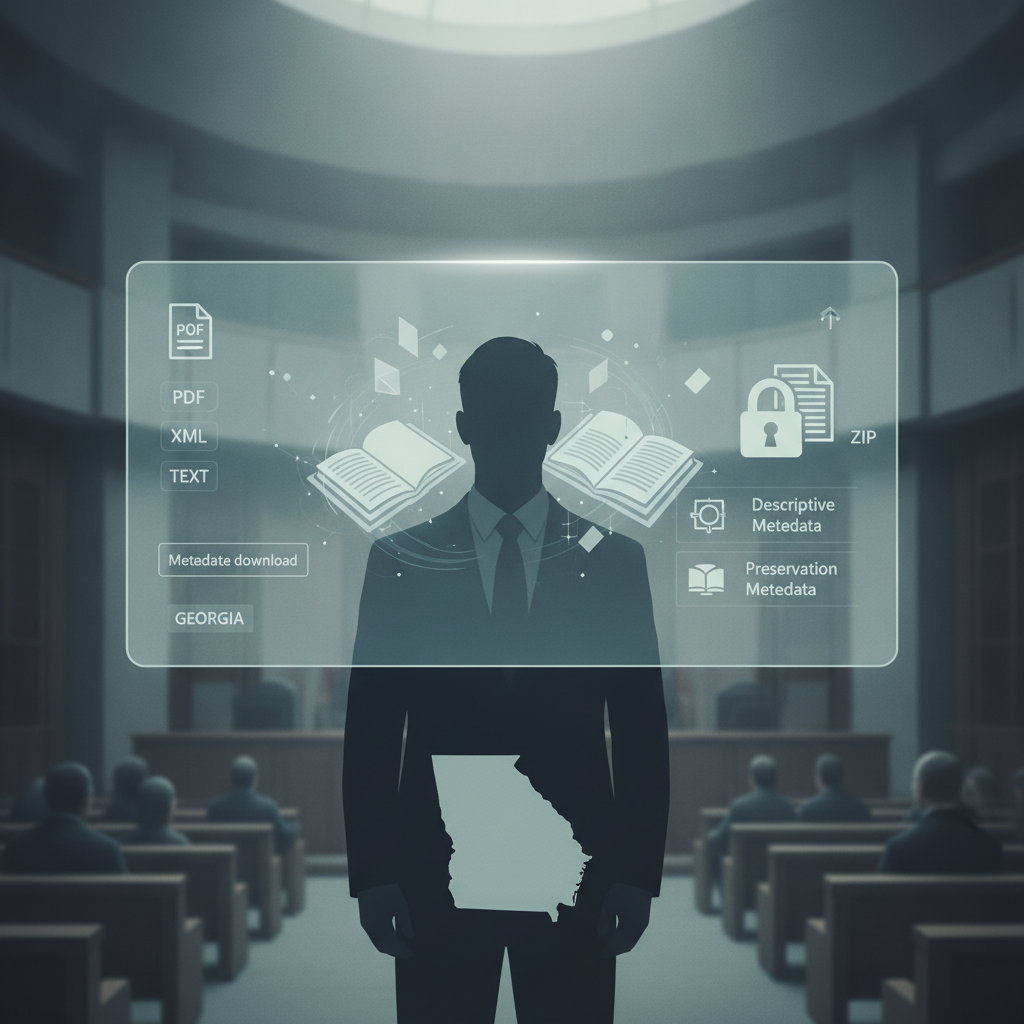 Silhouetted figure in a classroom with floating document icons — Protecting Students from Sexually Explicit Materials Act