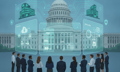 Healthcare cross and digital shield graphic highlighting the Health Care Cybersecurity and Resiliency Act.