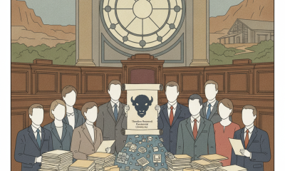 Illustration of officials gathered around documents beneath a Theodore Roose — Theodore Roosevelt Presidential Library Act