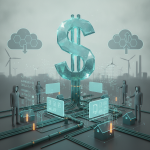 Digital illustration of a large dollar sign surrounded by energy — Bipartisan American Affordability and Jobs Act of 2026