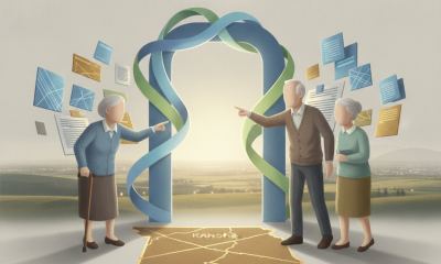 Two elderly couples discussing healthcare options with a backdrop of Kansa — Guaranteeing Access to Supplemental Plans Act