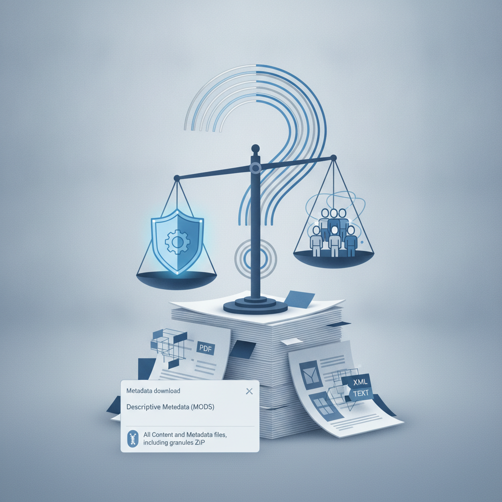 A balanced scale representing justice, with a gear symbol and people icons, surrounded b — Protecting Workers Benefits Act